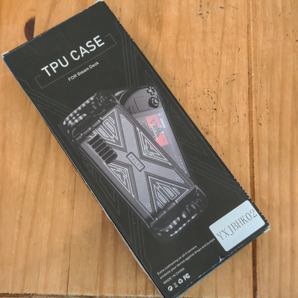 NIB SENQAO Black Protective Case For Steam Deck, No Glass